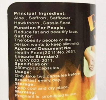 Effective and Strong Slimming Weight Loss Pills 500mg